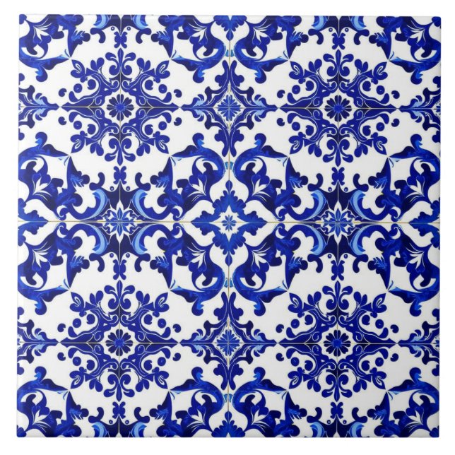 azulejo de volutas portugués (Frente)