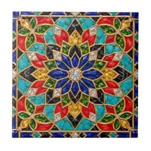 Azulejo de Zellige Marroquí de Lujo