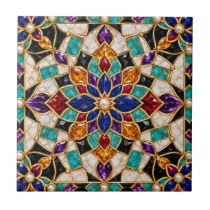 Azulejo de Zellige Marroquí de Lujo