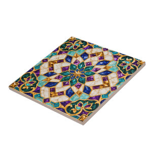 Azulejo de Zellige Marroquí de Lujo