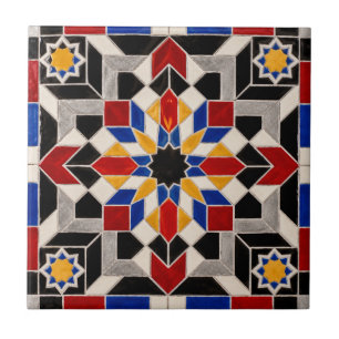 Azulejo de Zellige Marroquí de Lujo