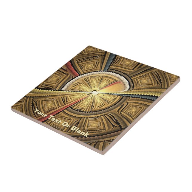 Azulejo Debajo De La Cúpula Del Templo (Lado)