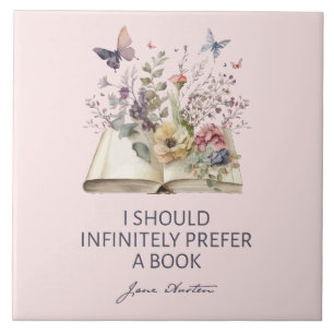 Azulejo Debería Preferir infinitamente un libro II - Jane