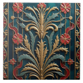 Azulejo Deco Bouquet Moderne