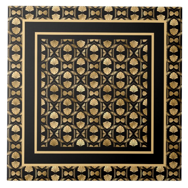 Azulejo decoración Art Deco (Frente)