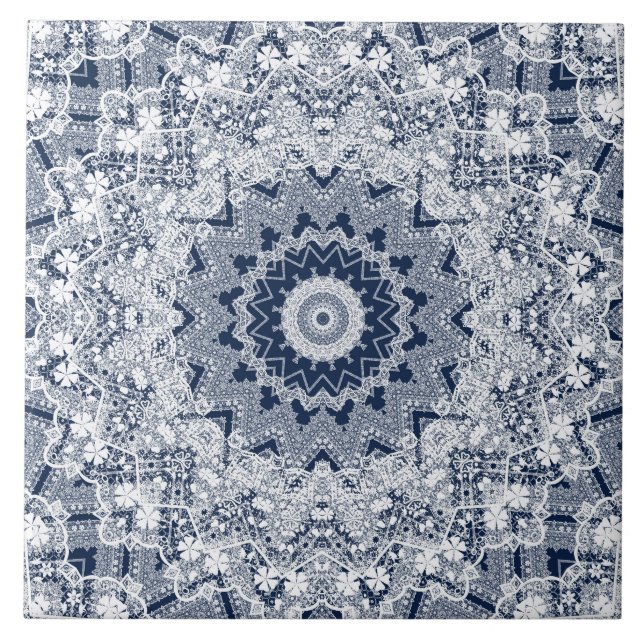 Azulejo Decoración de encajes (Frente)