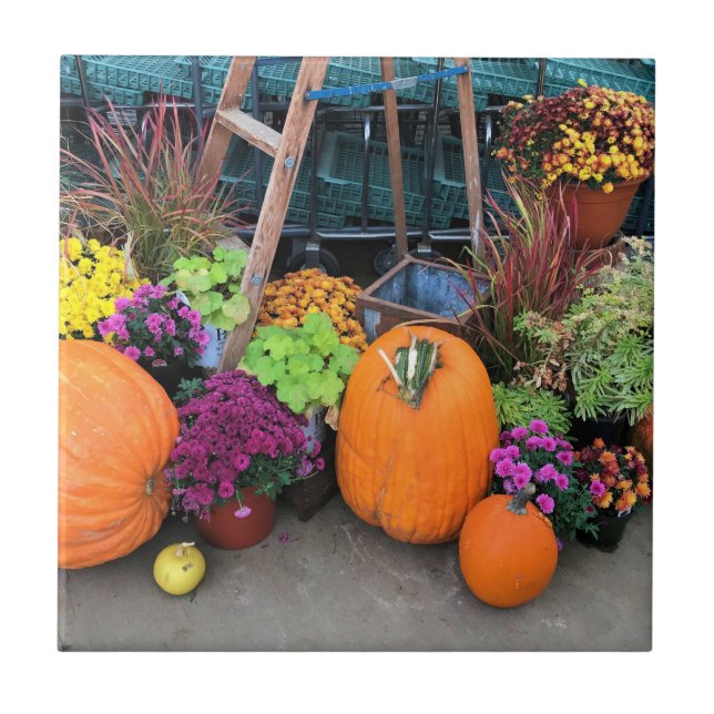 Azulejo Decoración de otoño (Frente)