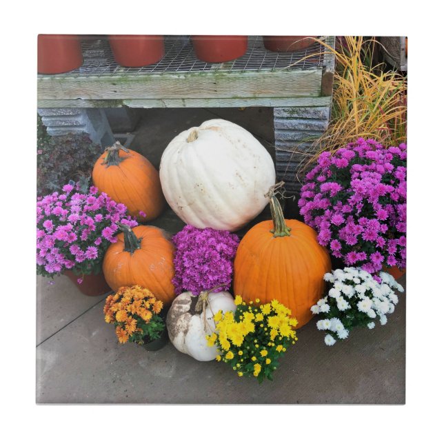 Azulejo Decoración de otoño (Frente)