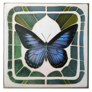 Azulejo Decoración de pared de mariposa Art Déco Arte Nouv