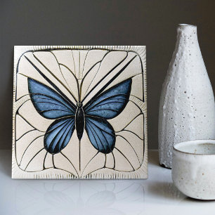 Azulejo Decoración de pared de mariposa Art Déco Arte Nouv