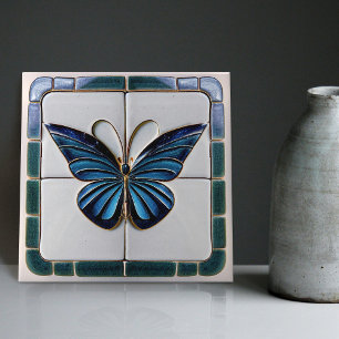 Azulejo Decoración de pared de mariposa Art Déco Arte Nouv