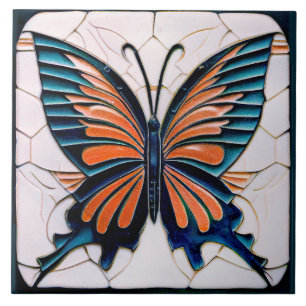 Azulejo Decoración de pared de mariposa Art Déco Arte Nouv