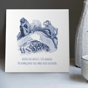 Azulejo Decoración juguetona holandesa Delft inspirada en