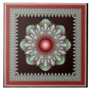 Azulejo decoración navideña brillante y lustrosa