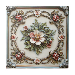 Azulejo Decoración Única de Casa de Campo Vintage