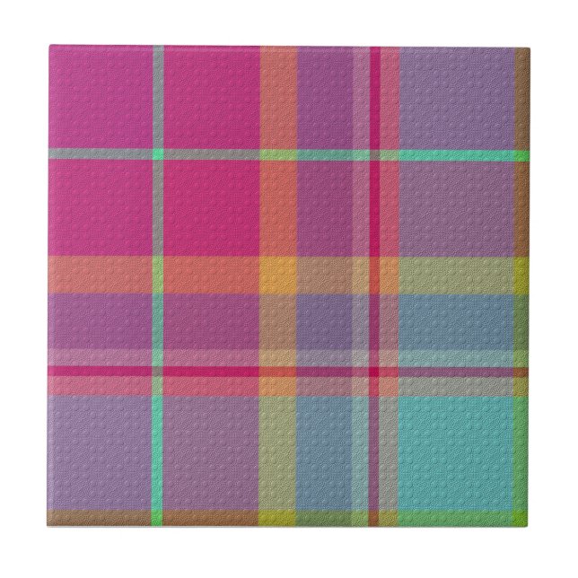 Azulejo  Decorative Plaid  (Frente)