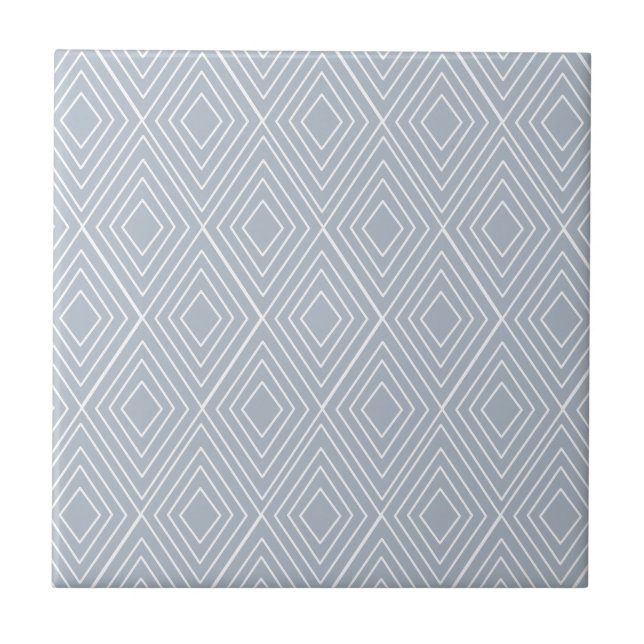 Azulejo decorativo de diamante geométrico (Frente)