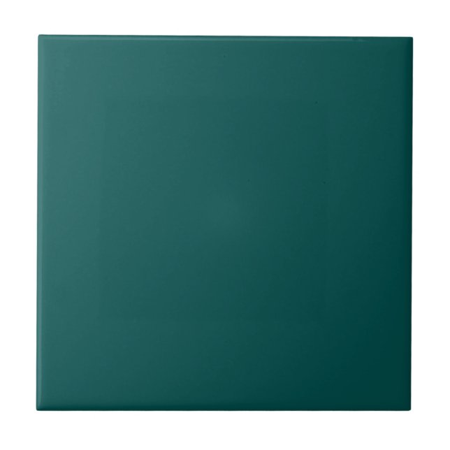 Azulejo Deep Peacock Blue Color (Frente)