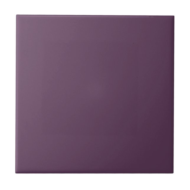 Azulejo Deep Plum Solid Color  (Frente)