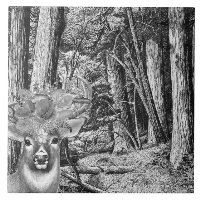 Azulejo Deer (Frente)