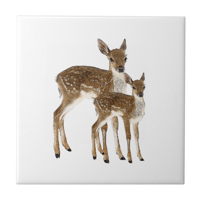 Azulejo Deer (Frente)