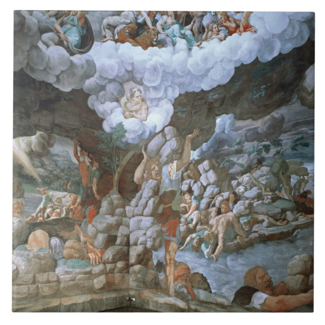 Azulejo Dei Giganti (fresco) de Sala (véase también (Frente)