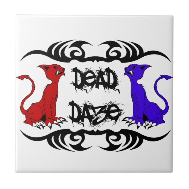 Azulejo Deja vu Cat (Frente)