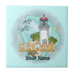 Azulejo del faro de Hawaii