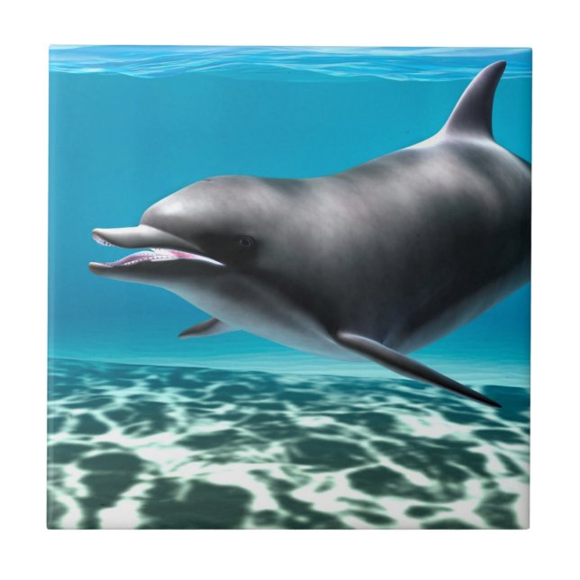 Azulejo Delfín sonriente (Frente)
