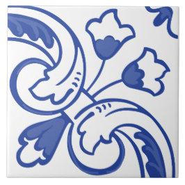 Azulejo Delft Vine Blossom