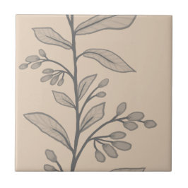 Azulejo Delicada Reveridad Botánica L5 Gran Pared De Plant