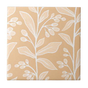 Azulejo Delicada Reverie Botánica L2 ramas blancas minimal