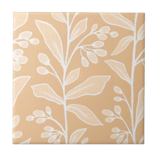 Azulejo Delicada Reverie Botánica L2 ramas blancas minimal