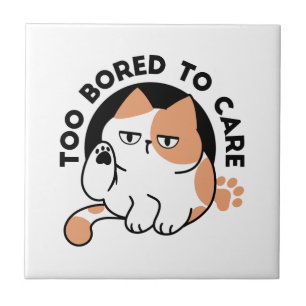 Azulejo Demasiado Aburrido para Importar – Frase Divertida