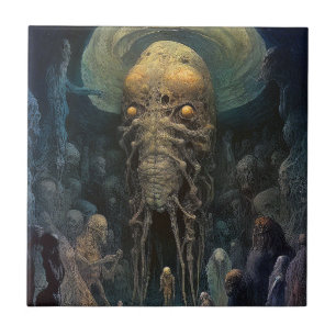 Azulejo Demon Alien Underworld Creature