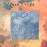 Azulejo Denim Faded Ceramic Tile<br><div class="desc">Ideal para los cuartos de baño,  las zonas de resplandor y más. Tradicional apariencia de demonio descolorido. Disponemos de una gran selección de azulejos tradicionales así como de azulejos únicos para compensar su trabajo.</div>