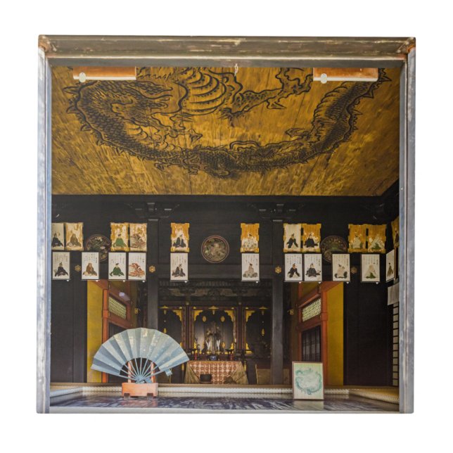 Azulejo Dentro del templo Konchi-In, Kyoto (Frente)