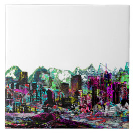 Azulejo Denver en graffiti