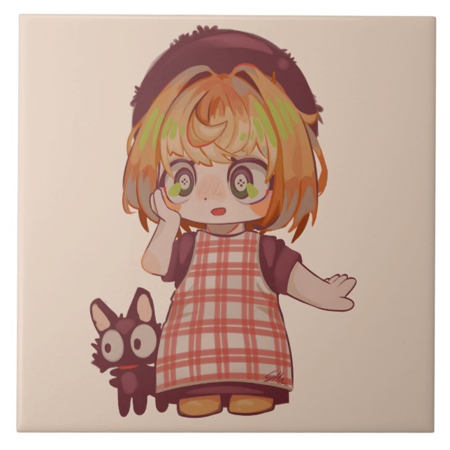 Azulejo Deretjie Chibi  (Frente)