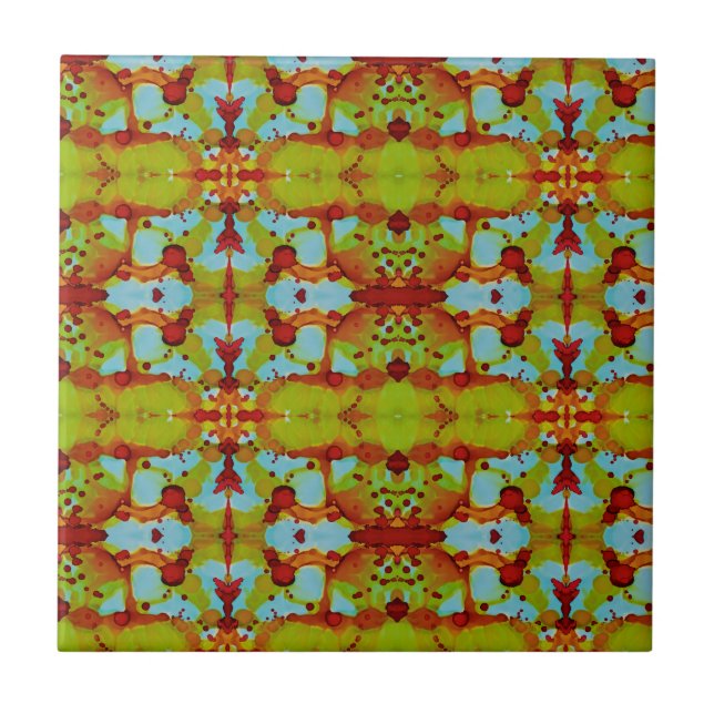 Azulejo Derrame de atardecer (Frente)