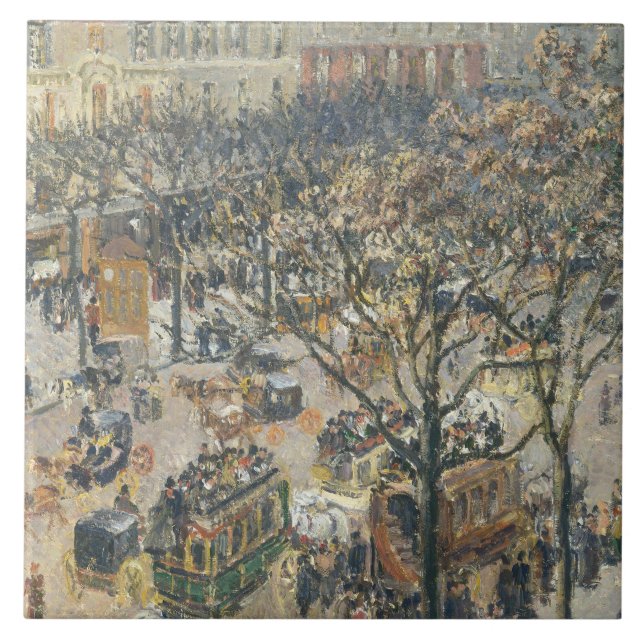 Azulejo DES Italiens, mañana, luz del sol, 1897 del (Frente)