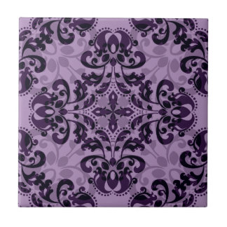 Azulejo Deseo de damasco morado