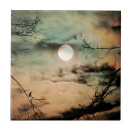 Azulejo Deseo En Una Luna Llena