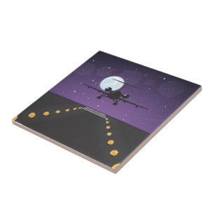 Azulejo despegue de la línea aérea