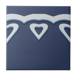 Azulejo Desplazamiento de borde de bosque de malla azul de