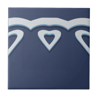 Azulejo Desplazamiento de borde de bosque de malla azul de