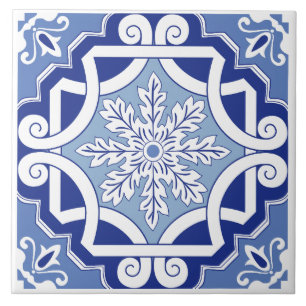Azulejo Desplazamiento de hoja de invierno