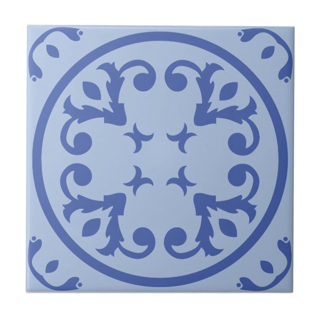 Azulejo Desplazamiento suave de medallón (Frente)