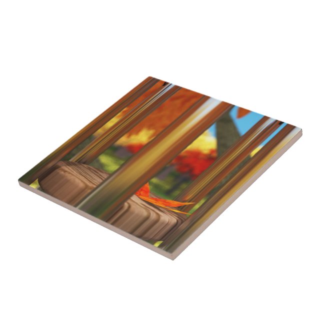 Azulejo Después del mosaico decorativo del viento (Lado)