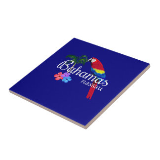 Azulejo Destino tropical de Nassau Bahamas